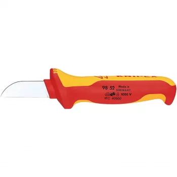 Knipex 98 52 coltello universale arancione, rosso coltello a lama fissa