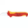 Knipex 98 52 coltello universale arancione, rosso coltello a lama fissa