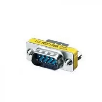 Adattatore seriale RS232 DB9 Equip connettore maschio a connettore maschio, DB-9, DB-9, argento