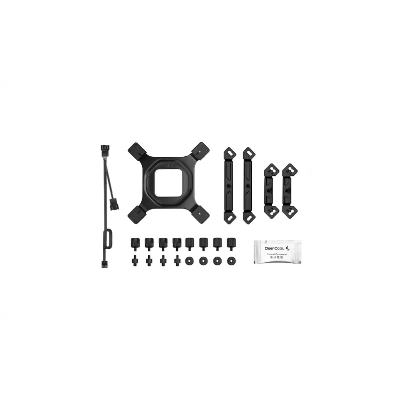 DeepCool AG620 BK ARGB dissipatore ad aria per processore 12 cm nero, bianco 1 pezzo