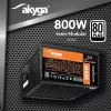 Alimentatore ATX Akyga AK-C2-800 Classic 800 W, semimodulare, PFC attivo, ventola 120 mm