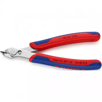 Knipex Super-Knips 78 23 125 tronchese per elettronica e meccanica di precisione senza smusso 125 mm