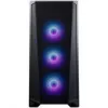 Case PC PHANTEKS Eclipse G370A, mid-tower, SSI-EEB, RGB, vetro temperato - include 3 ventole da 120 mm, nero