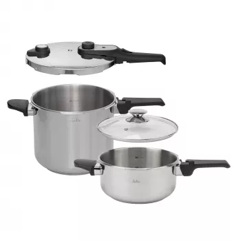 Set pentole Jata HOLL2547 — set di pentole e padelle in acciaio inox (modello HOLL2547)