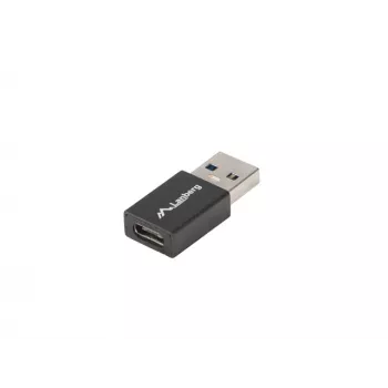 Lanberg AD-UC-UA-01 adattatore interfaccia/cambio genere USB 3.0 Type-A a USB 3.0 Type-C nero (AD-UC-UA-01)
