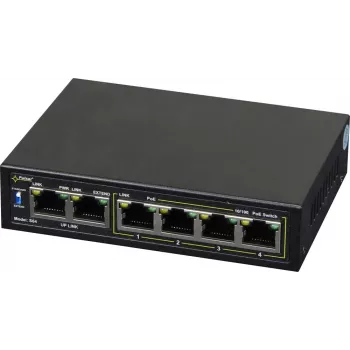 Switch di rete PULSAR Switch POE Pulsar S64 4 porte 2 Uplink