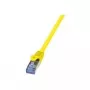 Cavo di rete LogiLink Cat6a S/FTP RJ-45 2 m giallo