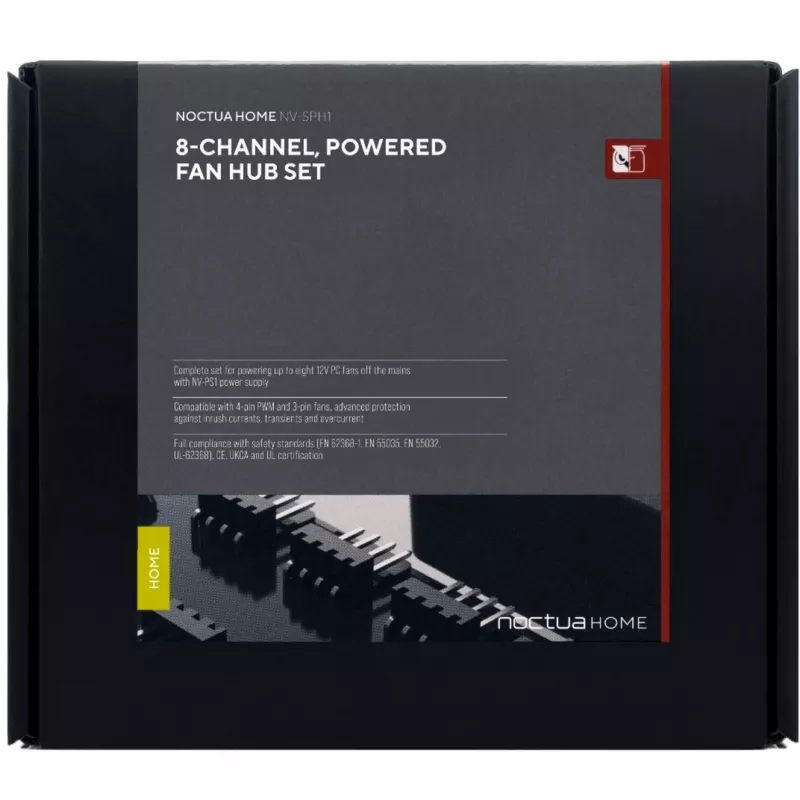 Set hub ventole Noctua Powered NV-SPH1 nero
