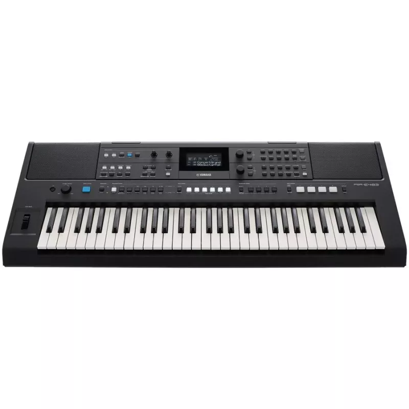Tastiera YAMAHA PSR-E483 — tastiera arranger portatile 61 tasti con dinamica e USB-MIDI