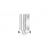 Dissipatore processore DeepCool AG400 WH ARGB 12 cm bianco