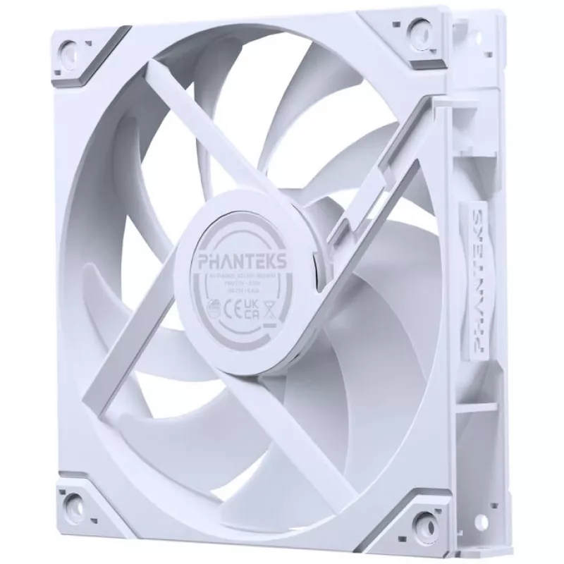 Ventola per case Phanteks M25 Gen2 140 mm PWM D-RGB Reverse-Blade - bianco