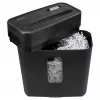 Distruggidocumenti SAVIO ND-01, taglio a croce 4 x 32 mm, contenitore 11 L, 230 W, nero, 72 dB