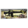 Pulio Commando fucile GONHER 118/6 metallo — fucile giocattolo a dardi, 8 colpi