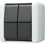 Pulsante doppio JUNG 10AX 250V 2 deviatori 839 W 839W