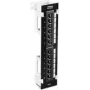 TRENDnet TC-P12C6V - patch panel - adatto per montaggio a parete - CAT 6 - UTP - RJ-45 X 12