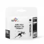 Inkjet per HP DJ6075 TBH-653XLBR nero ref.