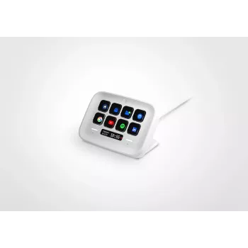 Stream Deck Neo Elgato controller programmabile a 10 tasti bianco