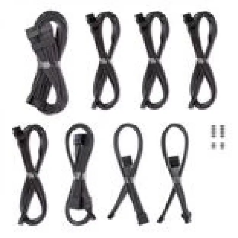 Kit cavi CableMod C-Series Pro ModMesh per alimentatori Corsair RMi/RMx/R – colore carbon