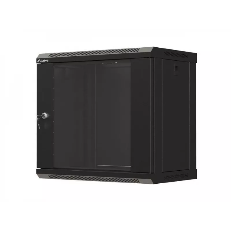 Rack a parete LANBERG WF03-5309-10B, 9U, 500×350×540 mm, carico max 60 kg, nero