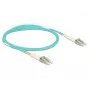 DELOCK cavo in fibra ottica LC a LC multimodale OM3 2 m