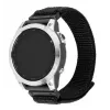 Cinturino in nylon QuickFit 26 mm di ricambio FIXED per Garmin, nero