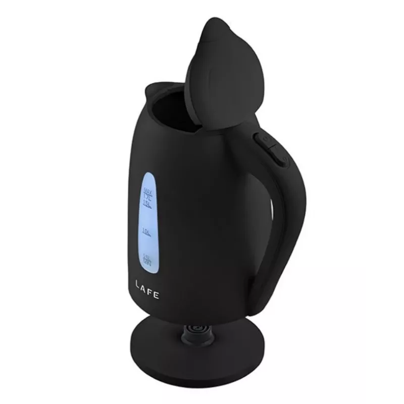 Bollitore elettrico LAFE 1,7 l 2200 W nero