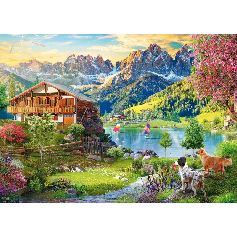 Puzzle Schmidt Spiele 58886 — 1000 pezzi, paesaggio, da 12 anni