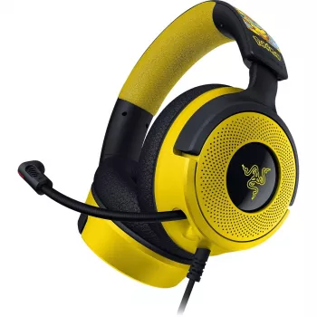 Razer Kraken V4 X Pokemon Kanto Starters Edition cuffie gaming cablate, Chroma RGB