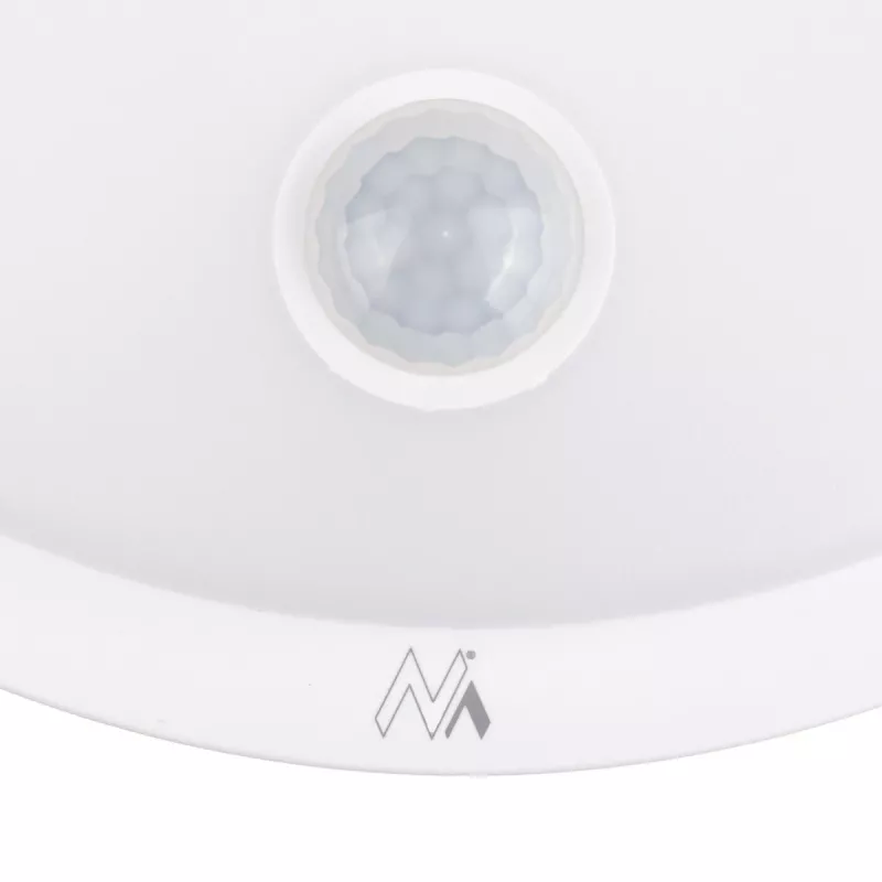 Lampada LED con sensore PIR MACLEAN MCE525 W — lampada LED da esterno con sensore di movimento