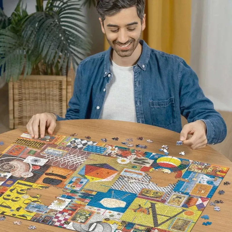 Puzzle Eames Collectors Edition - House of Cards (1500 pezzi)