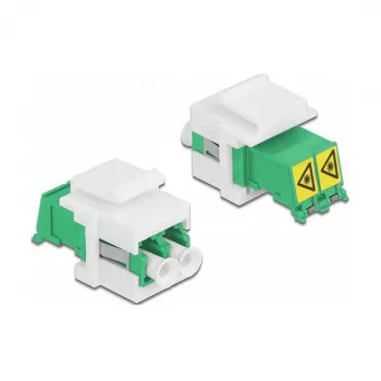 Modulo Keystone LC Duplex connettore femmina su LC Duplex connettore femmina DeLOCK 86833