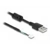 DeLOCK Cavo di collegamento USB 2.0 per moduli fotocamera 4 pin V7 1,5 m
