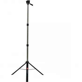 Treppiede EINHELL Treppiede telescopico 85–170 cm nero, regolabile in altezza per lampade e utensili