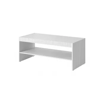 PAFOS Panca / Tavolo 120x60x50 cm bianco opaco