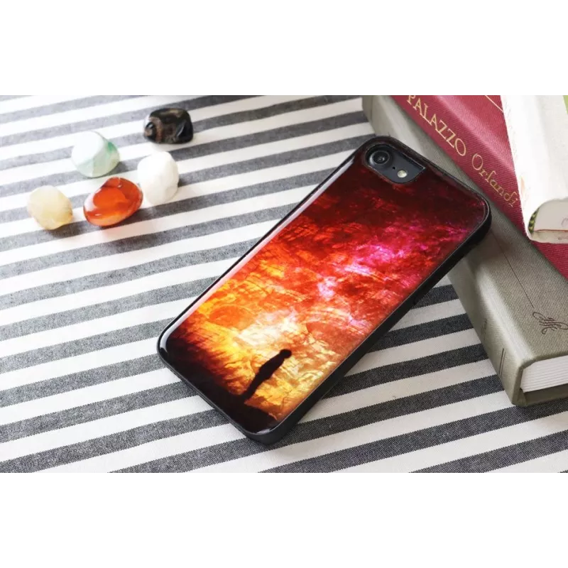 Custodia iKins per Apple iPhone 8/7 — notte stellata nero