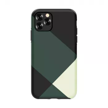 Custodia protettiva Devia per iPhone 11 Pro Max – verde design semplice