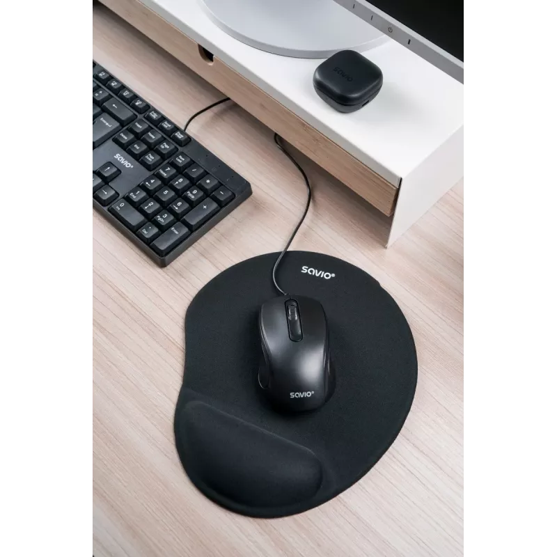 Savio KB-01 Tastiera Home/Office USB QWERTY US inglese nero