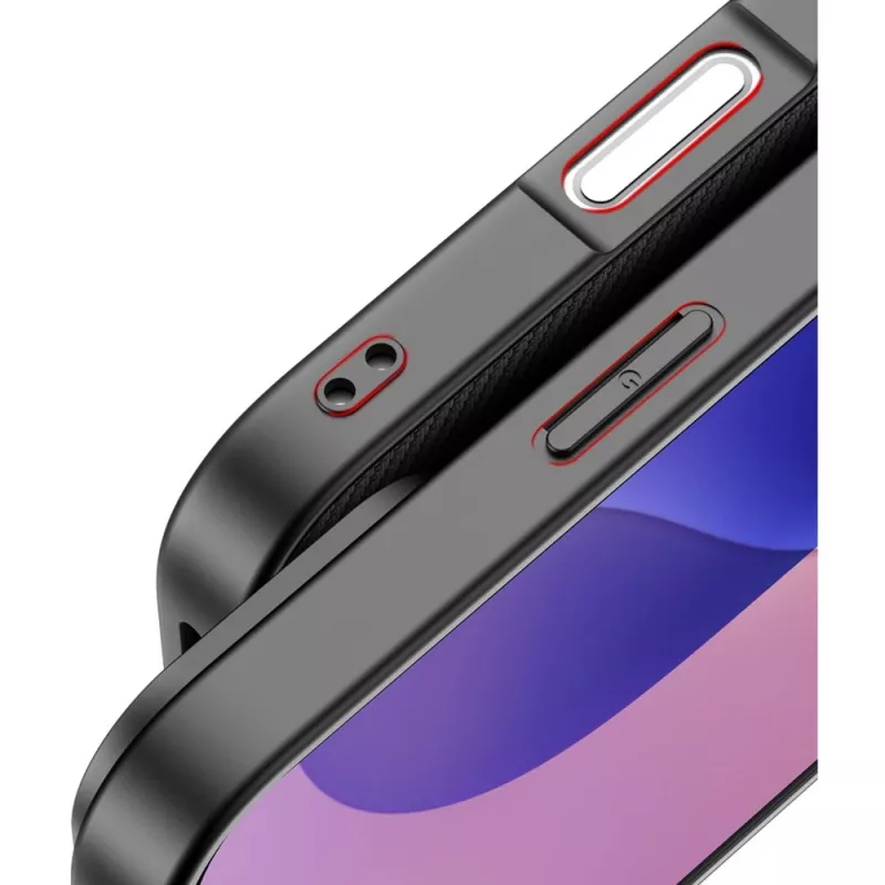 StyleShell Nylo, custodia per cellulare nero, iPhone 16 Pro Max