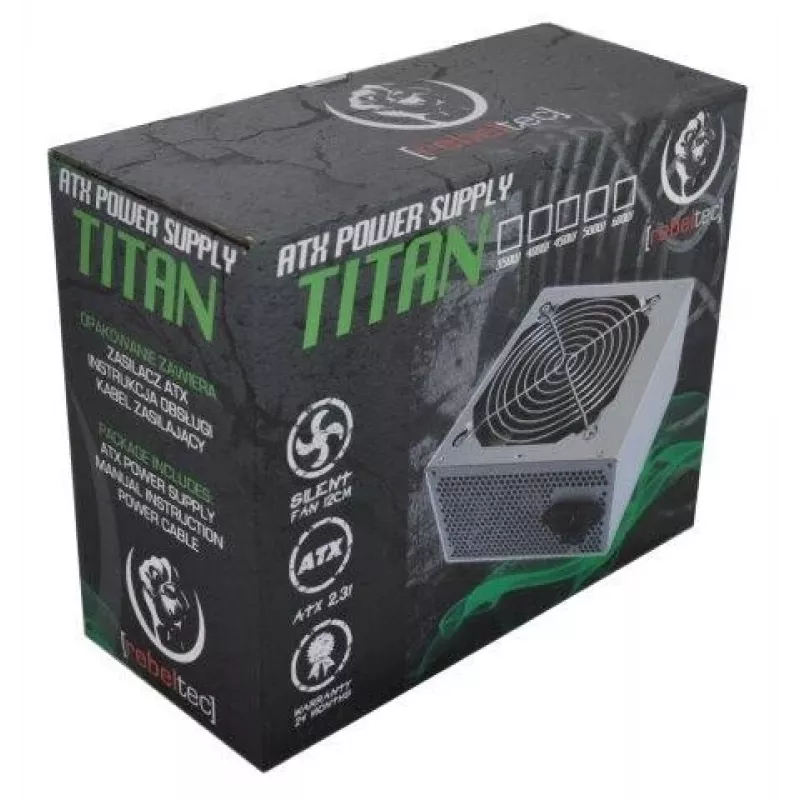 Alimentatore ATX v2.31 TITAN 500W