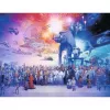 Puzzle TMTOYS Ravensburger Star Wars Episode I–VI Saga, 2000 pezzi, larghezza 980 mm