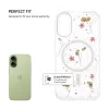 Fixed MagBloom | cover posteriore | Apple | iPhone 17 | TPU | Blush Plum