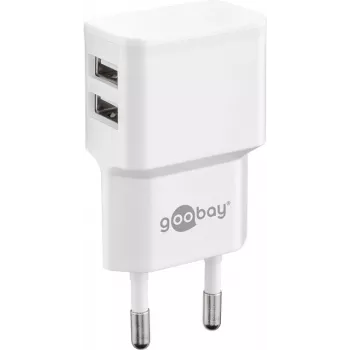 Goobay 44952 caricabatterie per dispositivi mobili interno bianco (44952)