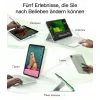 Inateck KB04122 Keyboard Folio per iPad 11, QWERTZ, verde