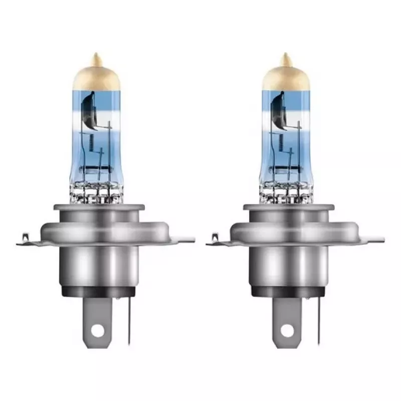 Lampada alogena per fari Osram NIGHT BREAKER 220 H4 — confezione doppia, 12V 60/55W
