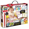 Set didattico Montessori penna scuola di scrittura con 18 tavole