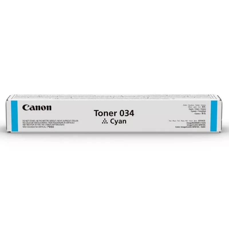 Cartuccia toner Canon 034 1 pz. originale ciano