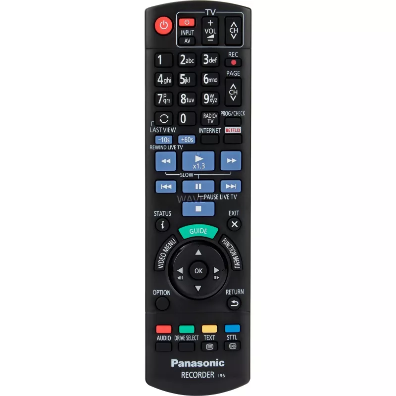 Panasonic DMR-BST760 - Registratore Blu-ray 3D con sintonizzatore TV e HDD - upscaling - Ethernet, Wi-Fi (DMR-BST760AG)
