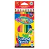 Matite colorate esagonali Colorino Kids 12 colori