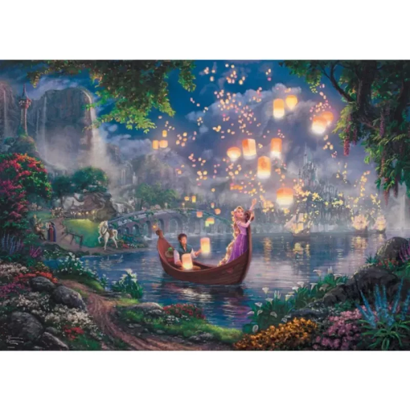 Puzzle Schmidt Spiele Rapunzel 1000 pezzi cartoni animati