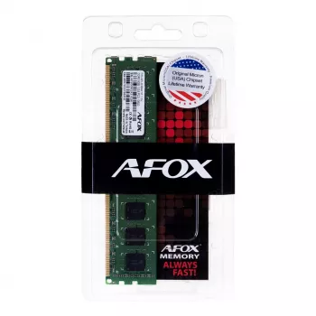 Memoria desktop AFOX DDR3 8GB 1866MHz 240-Pin DIMM Unbuffered, CAS9, 1,5V